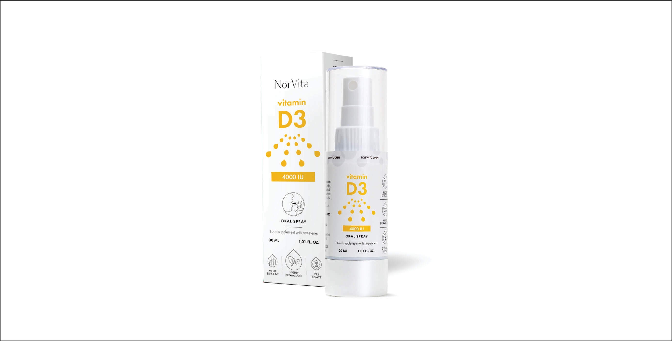 NorVita Vitamin D3 4000 IU